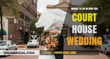 DFW Courthouse Wedding Guide: Top Spots for Your Intimate Ceremony