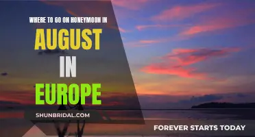 Romantic European Getaways for August Honeymoons