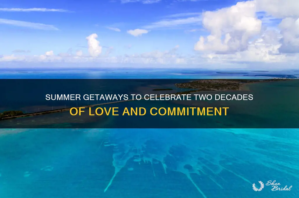 where to go to celebrate 20th wedding anniversary in summer