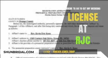 Your RJC Wedding License Guide: Where to Go and How