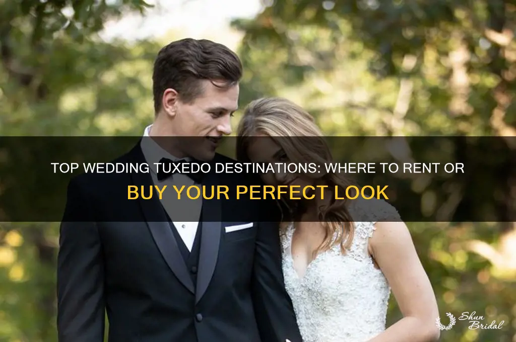 where to go to get tuxedos for a wedding
