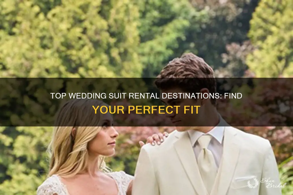 where to go to rent wedding suits