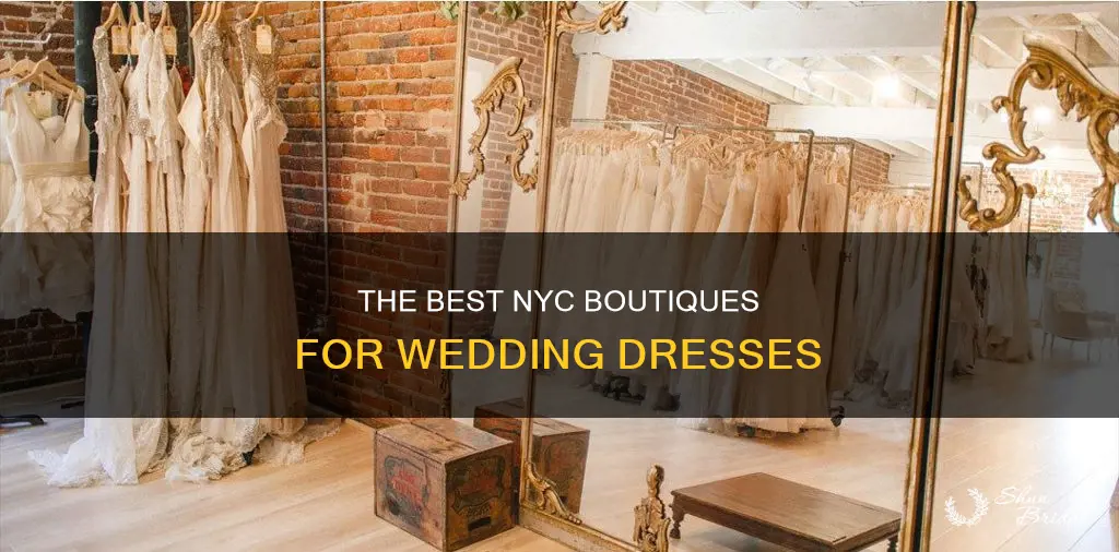 where to go wedding dress shopping nyc