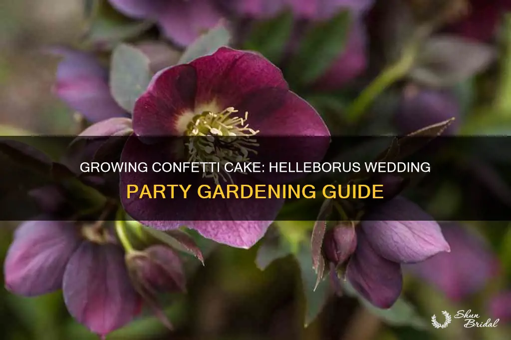 where to grow helleborus wedding party confetti cake