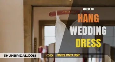The Perfect Place to Hang Your Wedding Dress