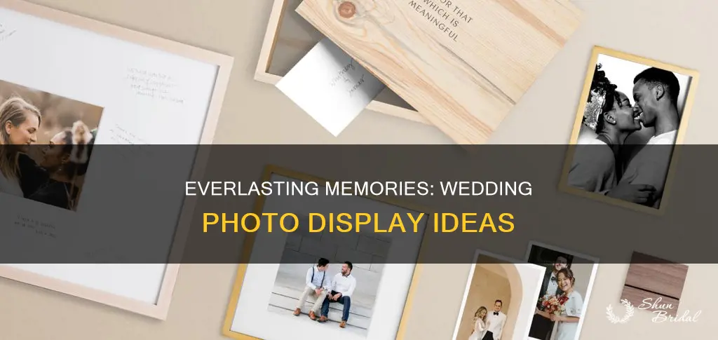 where to hang wedding photo