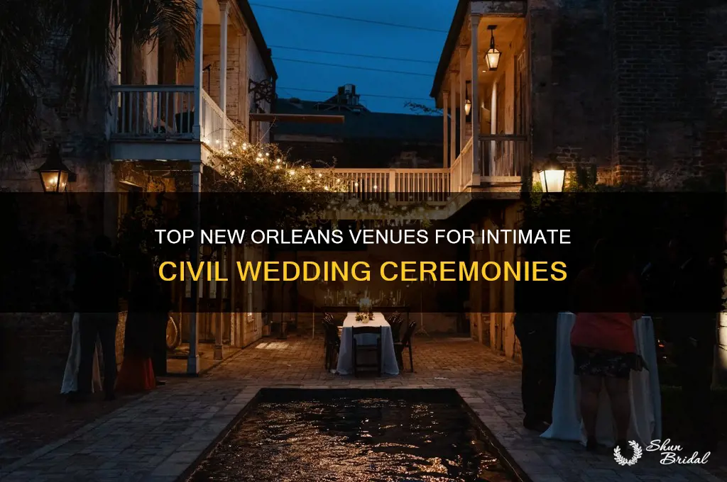where to have a civil wedding ceremony in new orleans