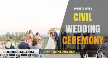 Perfect Venues for Your Intimate Civil Wedding Ceremony