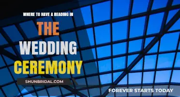 Perfect Spots for a Heartfelt Reading in Your Wedding Ceremony