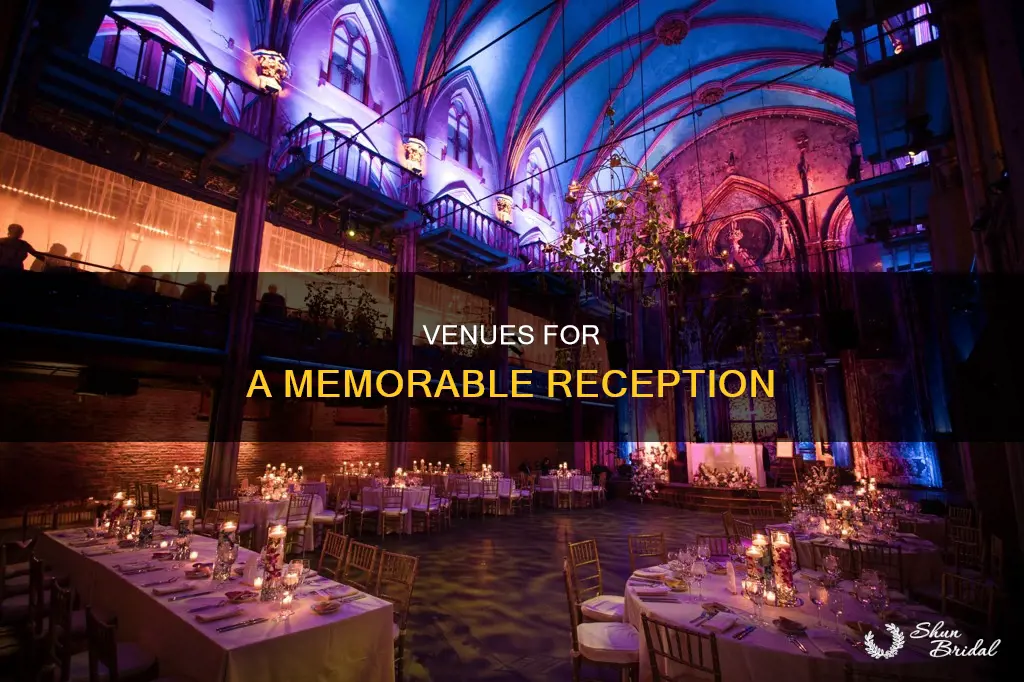where to have a reception