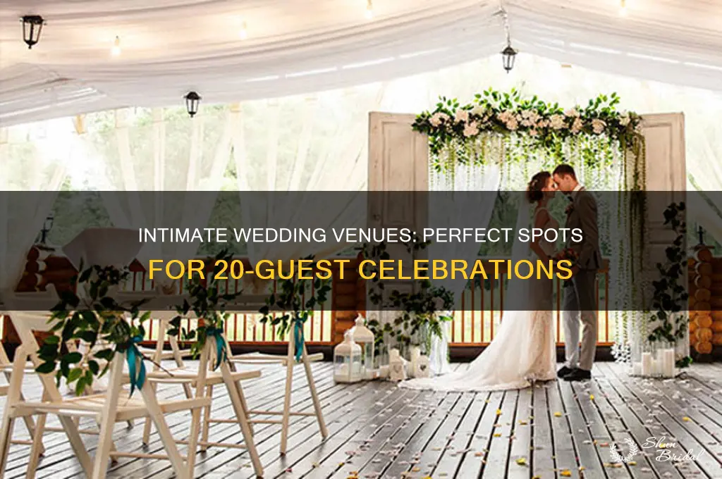 where to have a small wedding 20 people