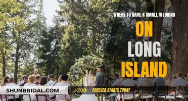 Small, Intimate Long Island Weddings: Where to Tie the Knot