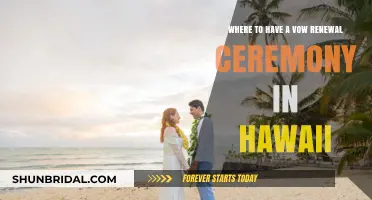 Romantic Vow Renewal Ceremony Locations in Hawaii: A Guide