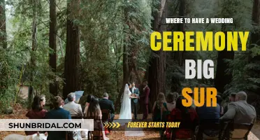 Dreamy Big Sur Wedding Venues: Stunning Ceremony Locations Revealed