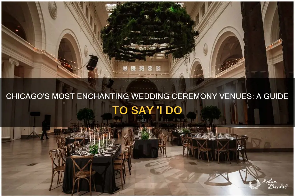 where to have a wedding ceremony in Chicago
