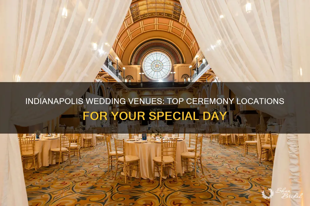 where to have a wedding ceremony in Indianapolis