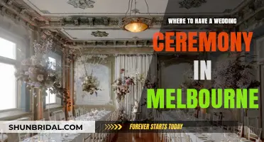Melbourne's Most Enchanting Wedding Ceremony Venues: A Guide for Couples