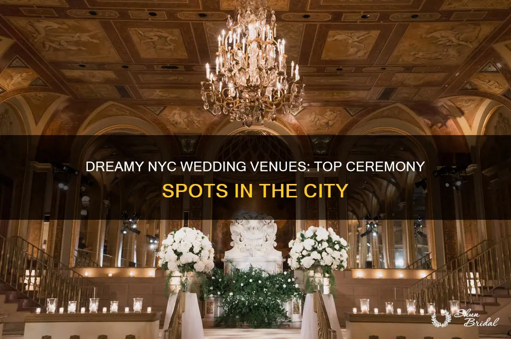 where to have a wedding ceremony in nyc