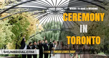 Toronto's Top Wedding Ceremony Venues: A Guide to Dream Locations