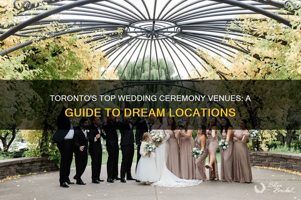 where to have a wedding ceremony in toronto