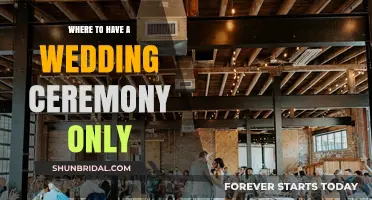 Intimate Wedding Ceremony Venues: Unique Locations for Your Special Day