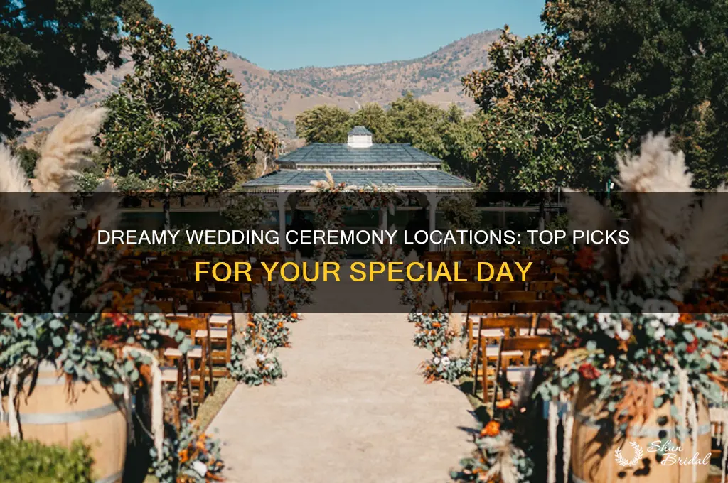 where to have a wedding ceremony