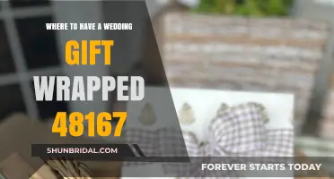 Best Wedding Gift Wrapping Services Near 48167: Top Spots