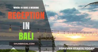 Bali's Best Wedding Reception Venues for Your Big Day