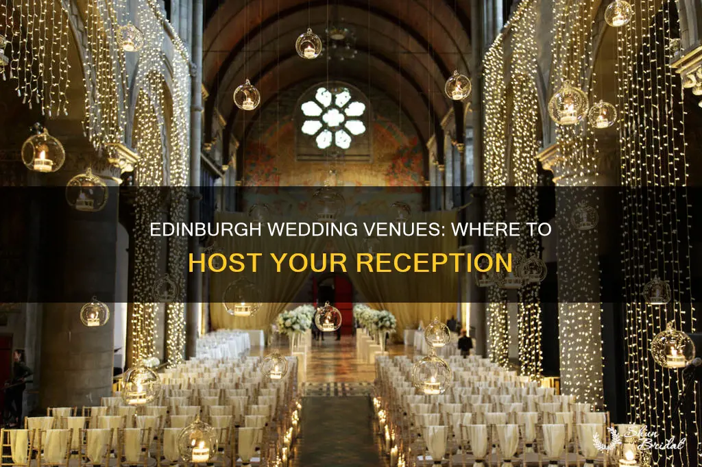 where to have a wedding reception in edinburgh