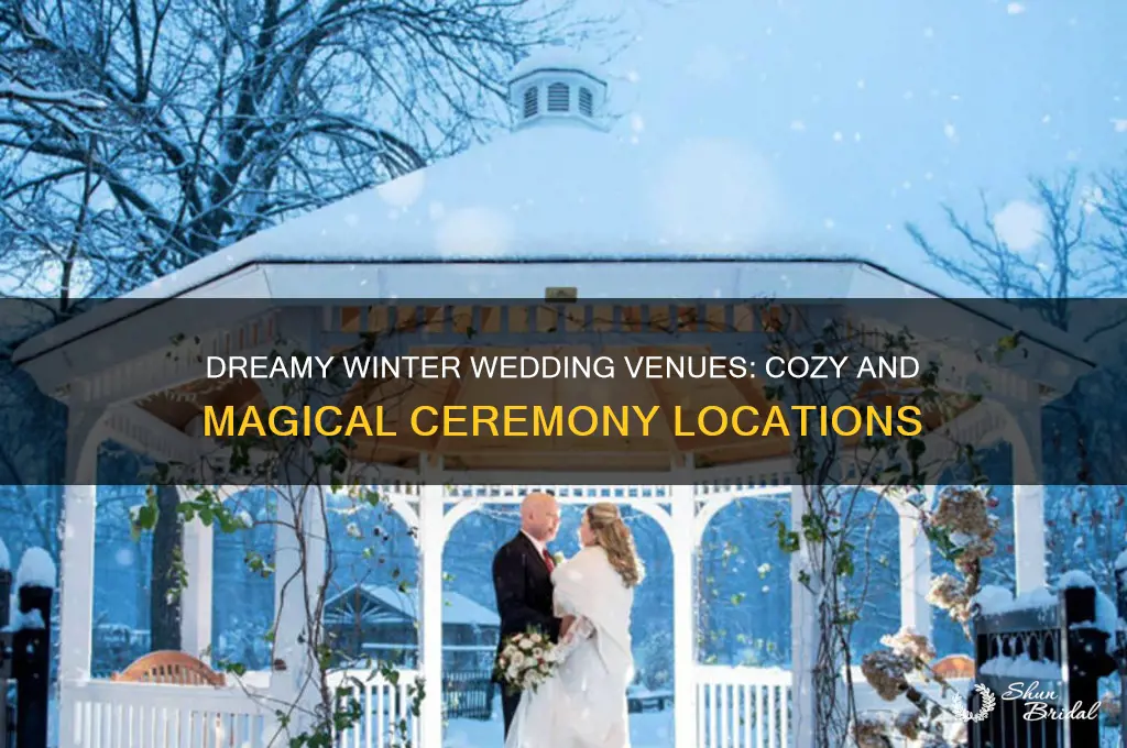 where to have a winter wedding ceremony