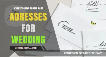 Best Places to Collect Guest Addresses for Your Wedding