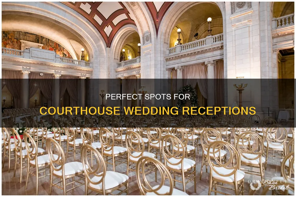 where to have reception for courthouse wedding