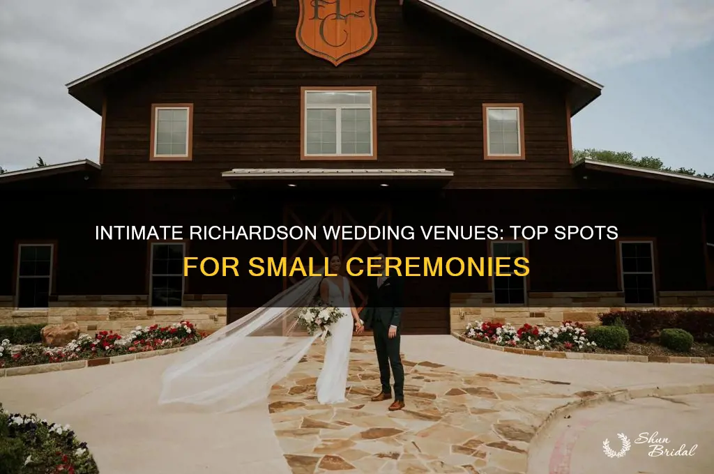 where to have small wedding ceremony in richardson tx