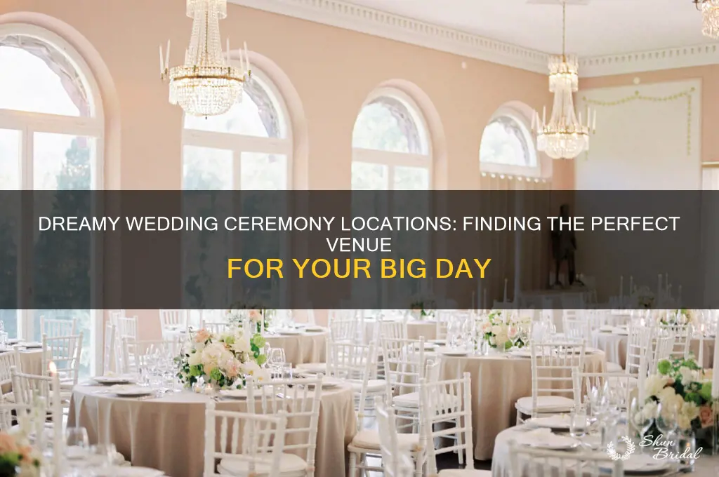 where to hold a wedding ceremony