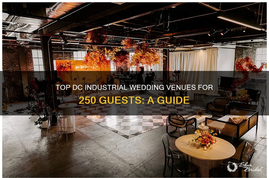 where to hold a wedding dc indsutrial 250 guests