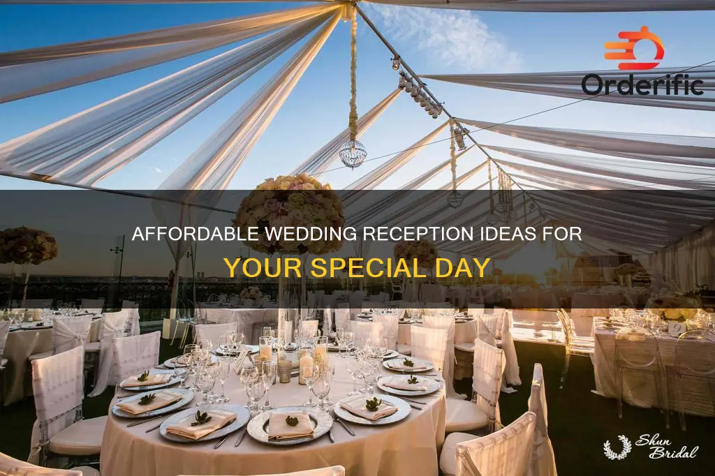 where to hold a wedding reception for cheap