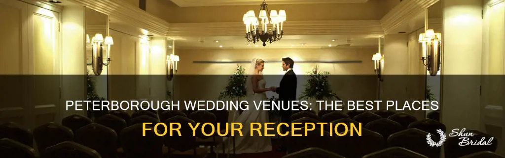 where to hold a wedding reception in peterborough