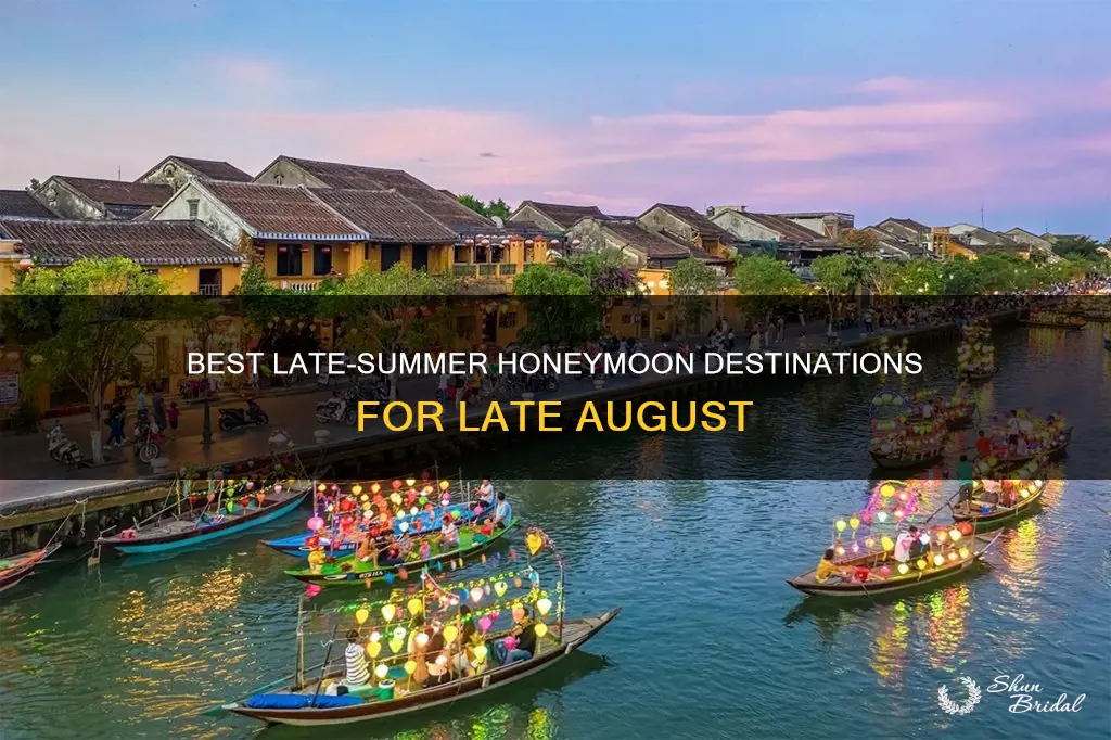 where to honeymoon end of august