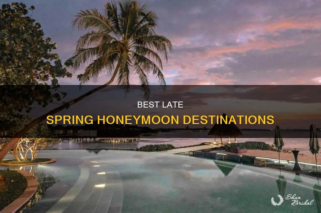 where to honeymoon end of may