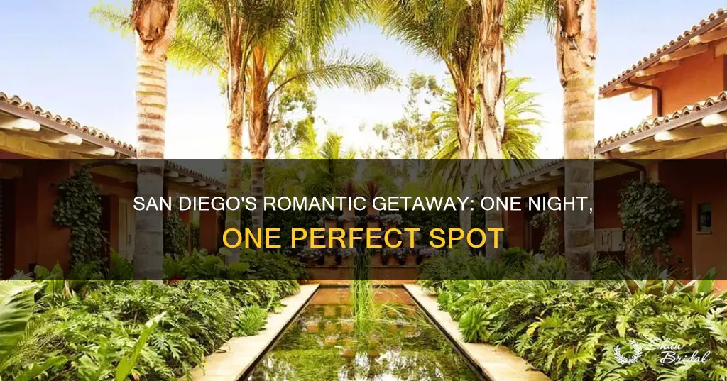 where to honeymoon for one night in san diego