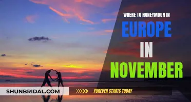 Romantic European Getaways for November Honeymoons