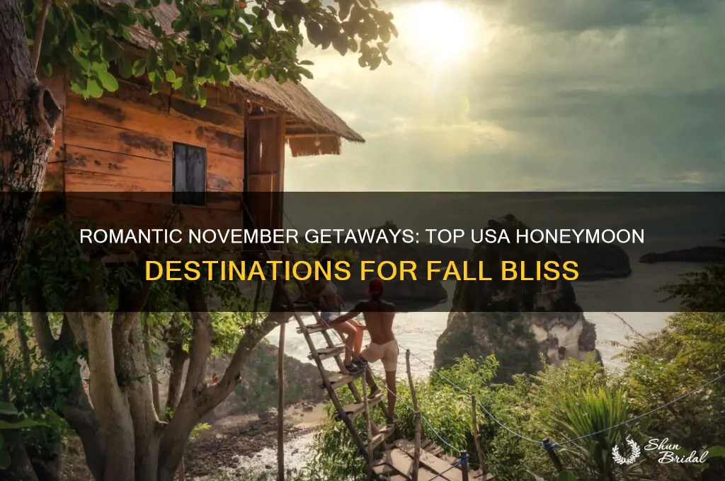 where to honeymoon in november usa