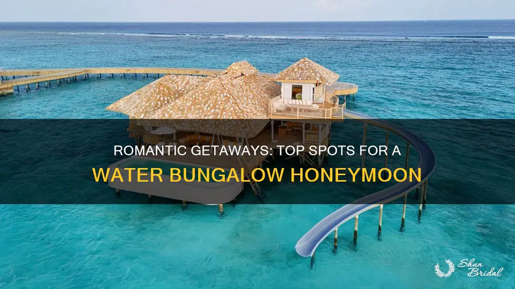 where to honeymoon with water bungalow