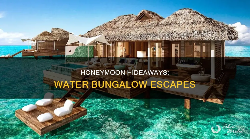 where to honeymoon with water bungalow