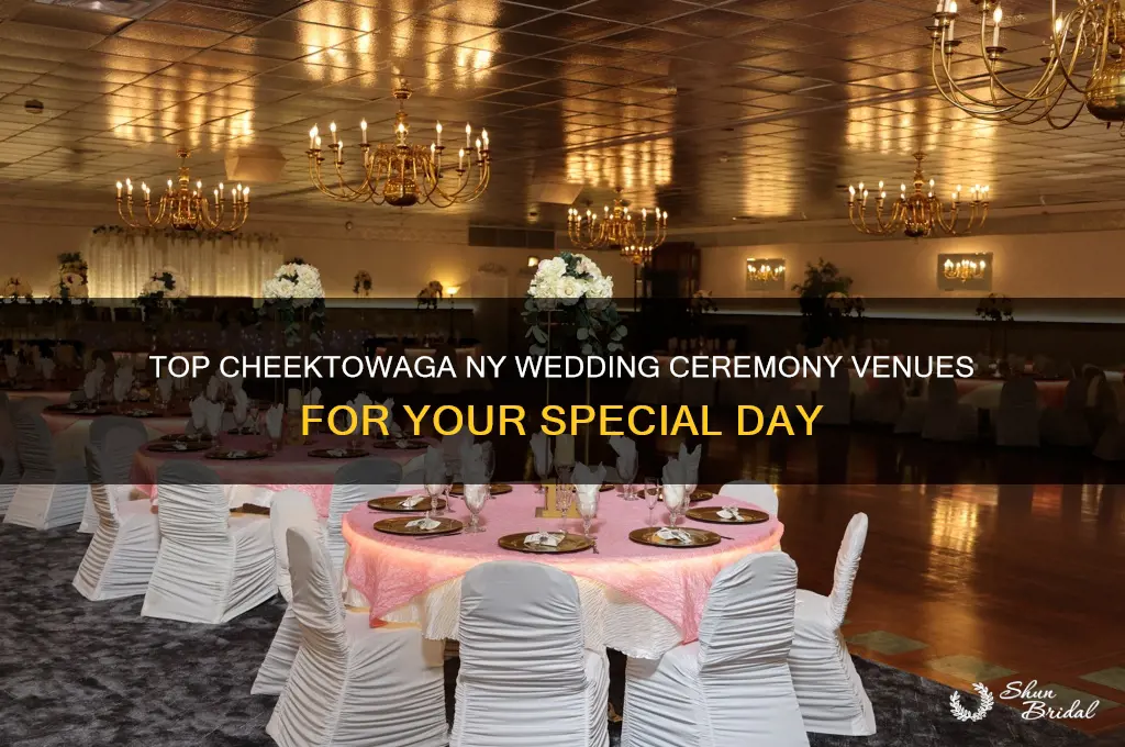 where to hsve wedding ceremony cheektowaga ny