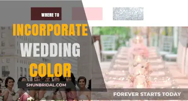 Creative Ways to Incorporate Your Wedding Colors Throughout the Big Day
