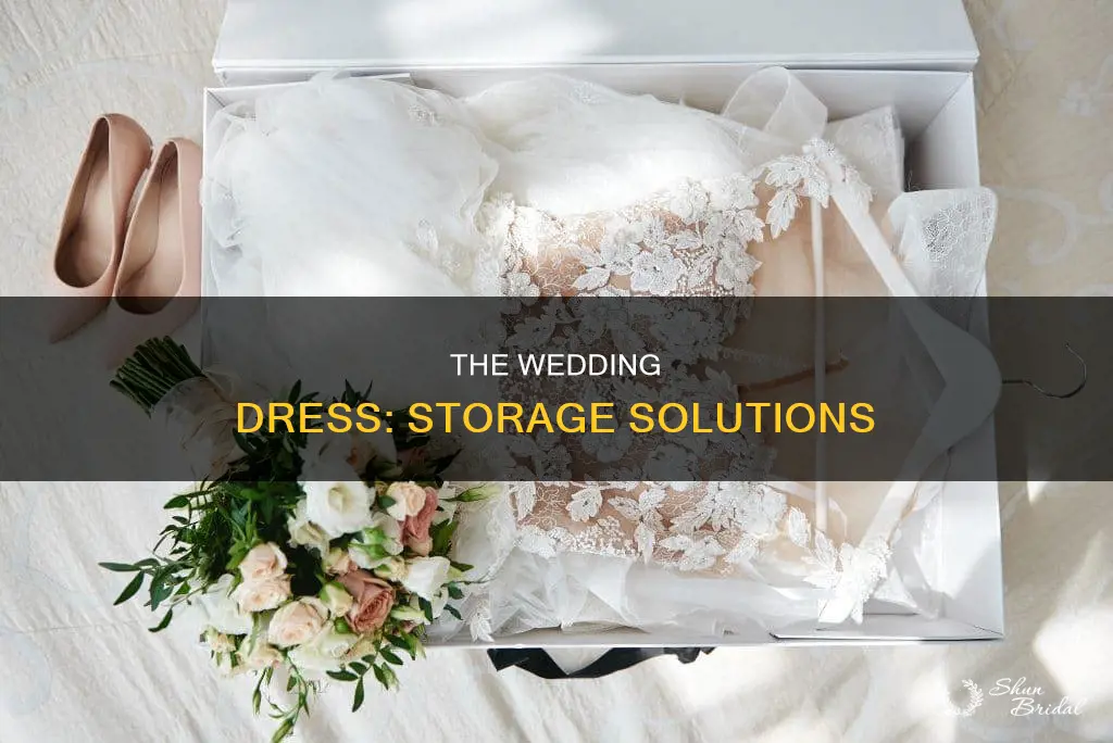 where to keep your wedding dress
