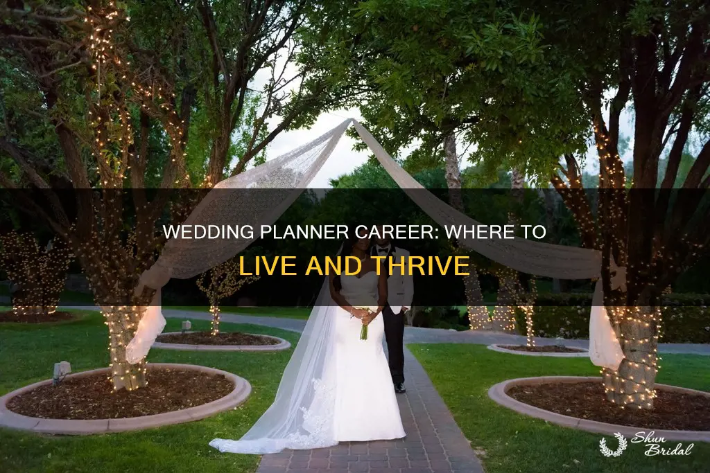 where to live wedding planner career