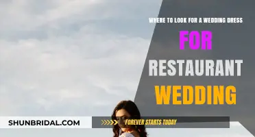 Restaurant Wedding: Where to Find Your Dream Dress