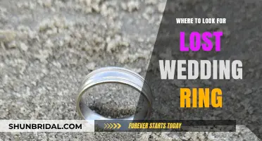 Finding Your Lost Wedding Ring: Places to Look